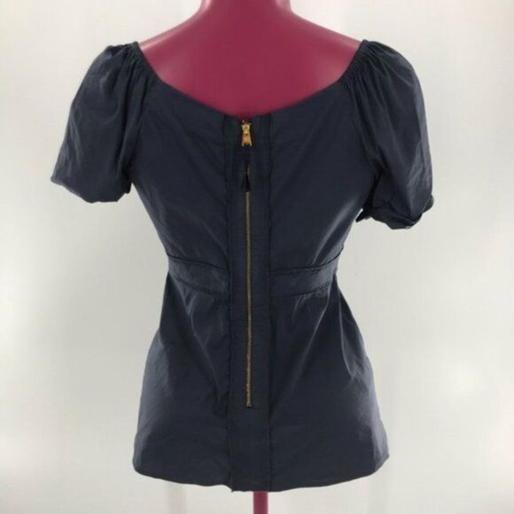 BCBG MAXAZRIA Wrap Blouse sz XXS EUC - Picture 4 of 6